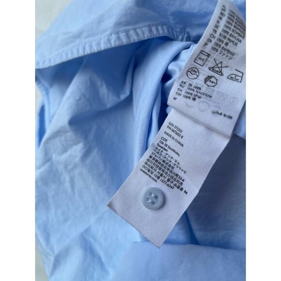 Cos voluminous shirt with pockets hidden buttons size small - Picture 7 of 11